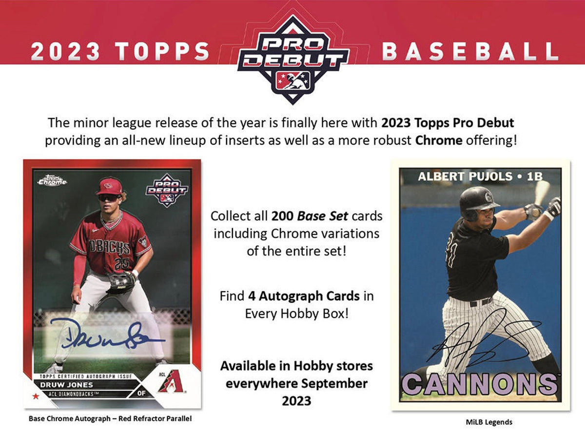 2022 Topps Pro Debut Baseball Hobby Box