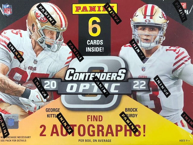 2021 Panini Contenders Optic Football Hobby 20-Box Case