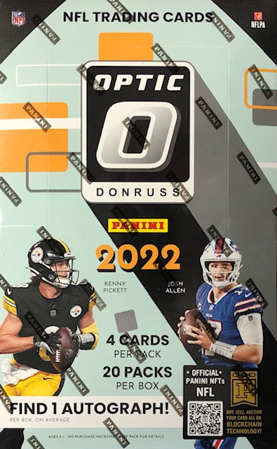 2021 Panini Donruss Optic Football Hanger Box Trading Cards 