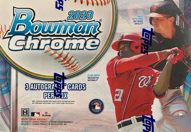 2018 Bowman Chrome Baseball HTA Choice Box