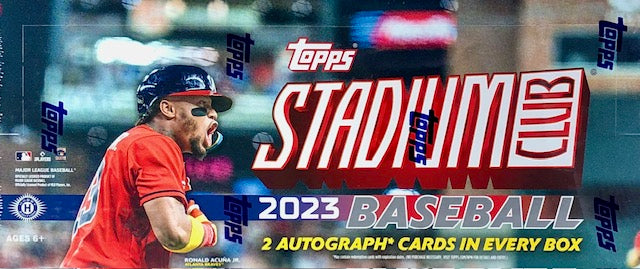 Topps - Stadium Club - MLB Hobby Box 2023