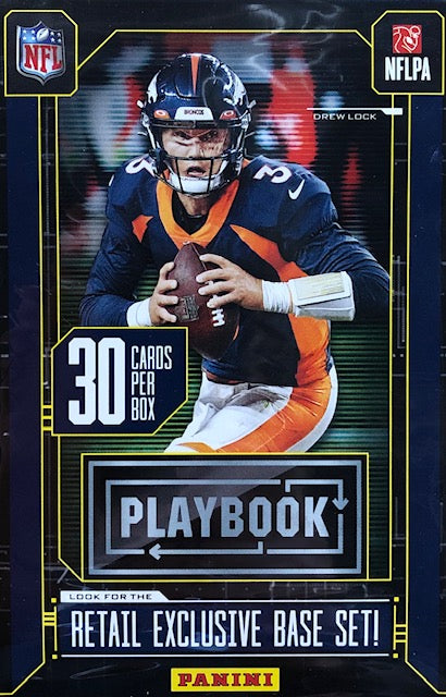 2021 Playbook Football Trading Card Hanger Box (30 Cards Per Box)