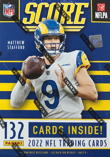 2022 Panini Score Football Blaster Box – Baseball Dreams & Memories