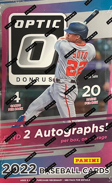 Wander Franco Autographed 2022 Donruss Optic The Rookies Rookie