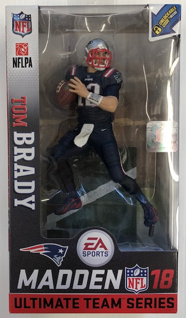 McFarlane NFL EA Sports Madden 18 Ultimate Team Series 1 Tom Brady Action  Figure (Regular) 