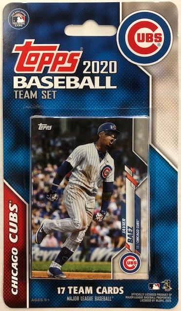 2016 Topps Baseball Chicago Cubs Team Collection 17 Card Set