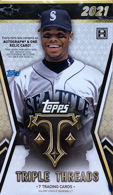 2020 Topps Triple Threads Baseball Checklist, Team Set Lists, Box Info