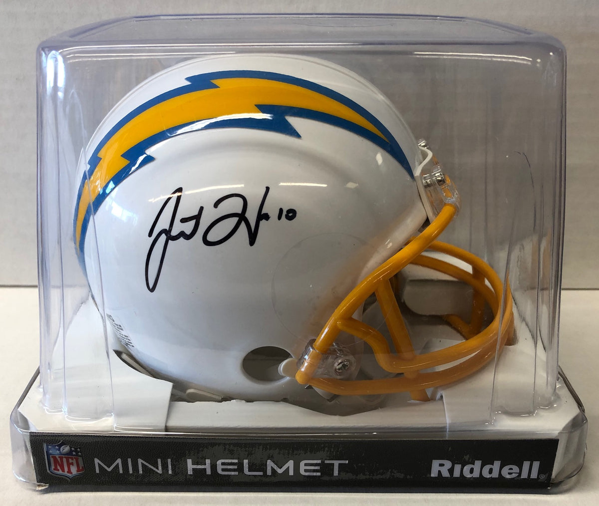 Franklin Mint - Justin Herbert Signed Los Angeles Chargers Mini Football  Helmet - Military & First Responder Discounts