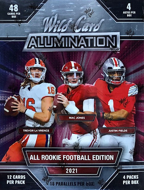 2022 Wild Card Alumination NIL Football Collegiate Edition Hobby Box