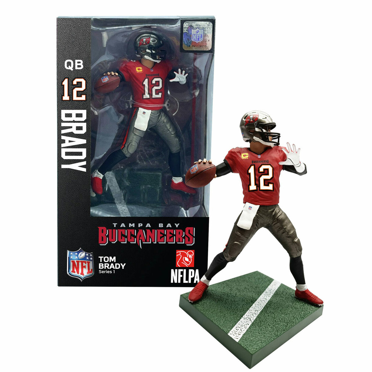 McFarlane Toys NFL New England Patriots Sports Picks Football Series 11 Tom  Brady Action Figure [White Jersey Variant]