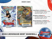 2024 Bowman's Best Baseball Hobby Box (PRE-ORDER)