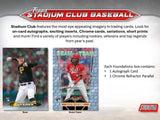 2024 Topps Stadium Club Baseball Hobby Compact Box (PRE-ORDER)