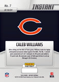 2024 Panini Instant Caleb Williams NFL Preseason Debut Rookie Card