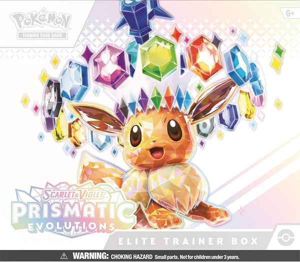 Pokémon TCG: Scarlet & Violet Prismatic Evolutions Elite Trainer Box