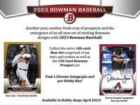 2023 Bowman Baseball Hobby Pack