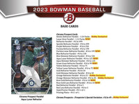 2023 Bowman Baseball Hobby Pack