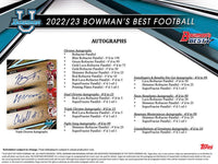 2023 Bowman Best University Football Hobby Pack