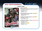 2024 Topps Chrome Baseball Hobby Box