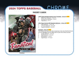 2024 Topps Chrome Baseball Hobby Jumbo Box