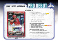 2024 Topps Pro Debut Baseball Hobby Pack