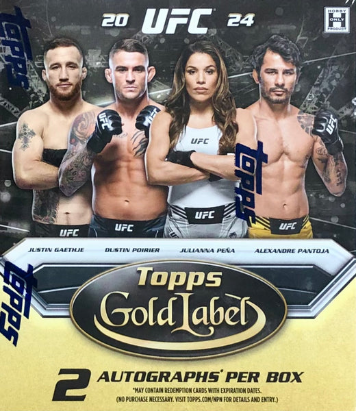 2024 Topps Gold Label UFC Hobby Box