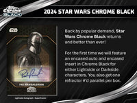 2024 Topps Star Wars Chrome Black Hobby Box