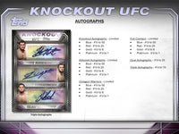 2024 Topps UFC Knockout Hobby Mini Box