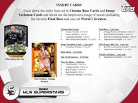 2024 Topps MLS Superstars Soccer Hobby Box