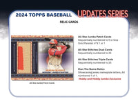 2024 Topps Update Series Baseball Jumbo Hobby Pack