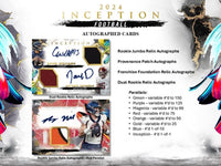 2024 Topps Inception Football Hobby Box (PRE-ORDER)