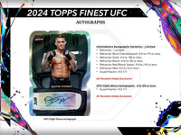 2024 Topps UFC Finest Hobby Box (PRE-ORDER)