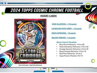 2024 Topps Cosmic Chrome Football Hobby Box (PRE-ORDER)