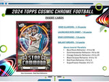 2024 Topps Cosmic Chrome Football Hobby Box (PRE-ORDER)