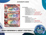 2024 Bowman's Best University Football Hobby Box (PRE-ORDER)