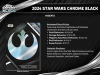 2024 Topps Star Wars Chrome Black Hobby Box