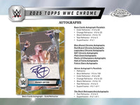 2025 Topps Chrome WWE Mega Box (PRE-ORDER)