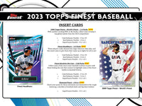 2023 Topps Finest Baseball Hobby Box (1 Mini Box)