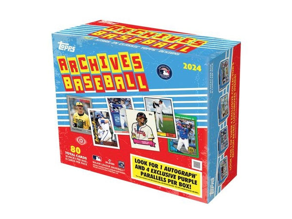 2024 Topps Archives Baseball Collector's Box (PRE-ORDER)