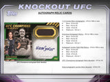 2024 Topps UFC Knockout Hobby Box