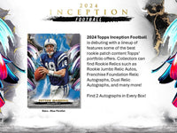 2024 Topps Inception Football Hobby Box (PRE-ORDER)