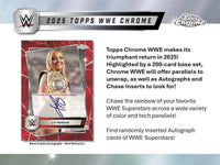 2025 Topps Chrome WWE Mega Box (PRE-ORDER)