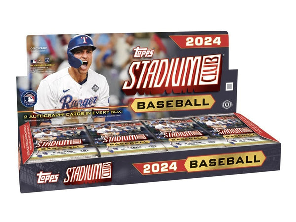 2024 Topps Stadium Club Baseball Hobby Box (PRE-ORDER)