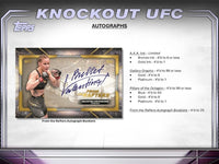 2024 Topps UFC Knockout Hobby Box