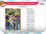 2023-24 Topps Chrome Basketball Hobby Pack