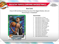 2023-24 Topps Chrome Basketball Hobby Pack