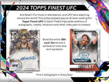 2024 Topps UFC Finest Hobby Box (PRE-ORDER)