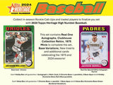 2024 Topps Heritage High Number Baseball Hobby Box (PRE-ORDER)