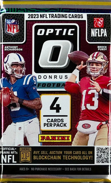 2023 Panini Optic Football Retail Pack (Purple Shock)