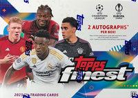 2023-24 Topps Finest UEFA Club Competitions Soccer Hobby Box