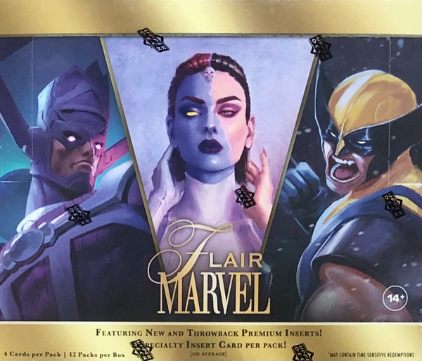 2024 Upper Deck Marvel Flair Hobby Box (Call 708-371-2250 For Pricing & Availability)
